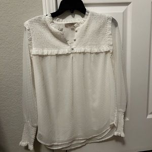 🦃 White loft blouse